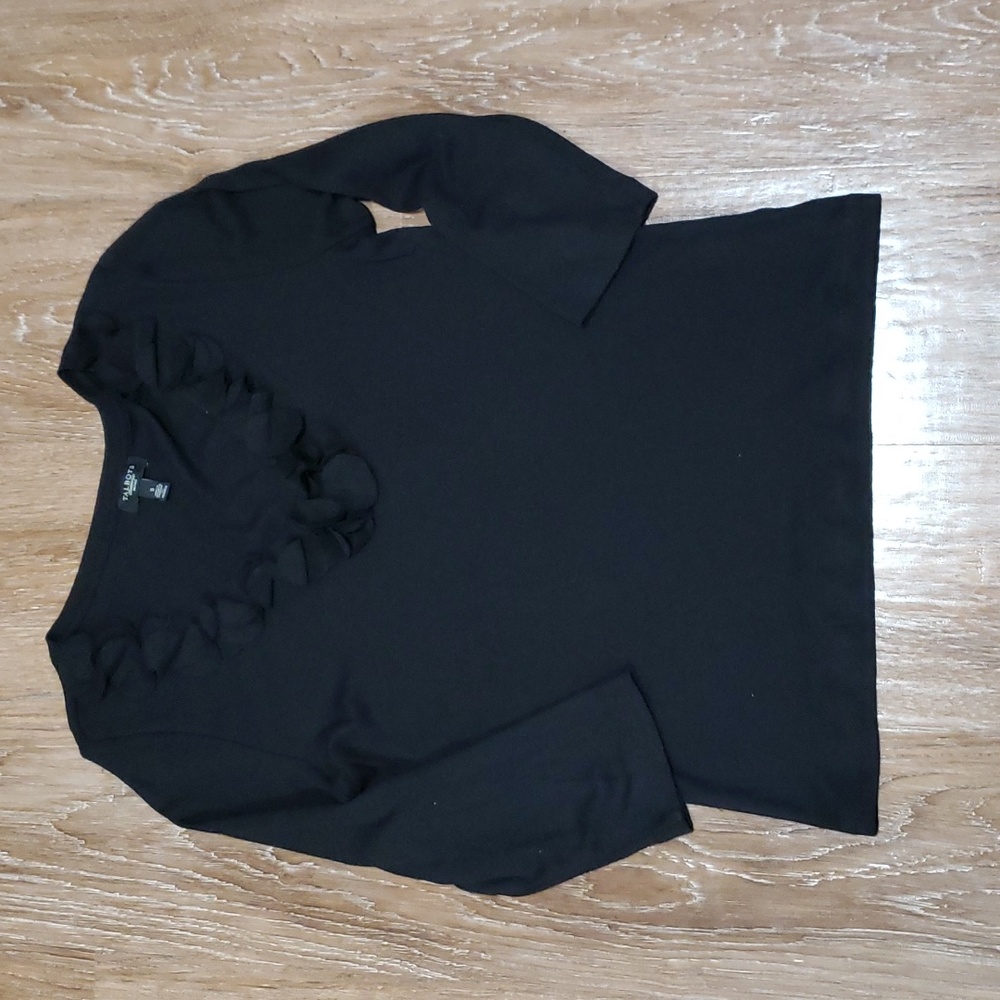 (S) Talbots Petites Classic Floral Embellished Casual Soft Comfortable